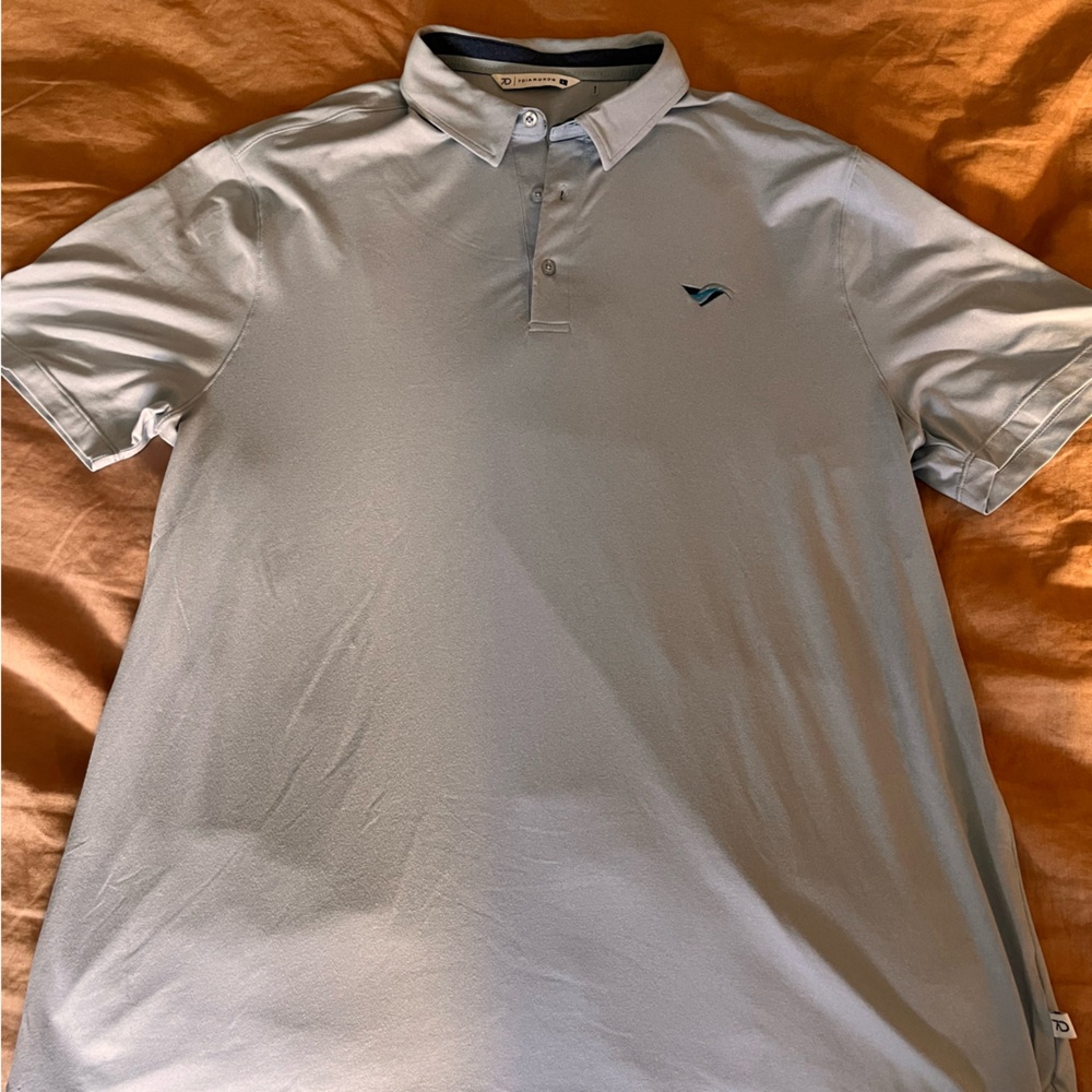 Diamond Supply Co. Light Blue Polo Shirt